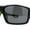 Black Green, variant on Locs Oversize Wrap Around Mens Biker Sunglasses Black Green