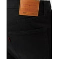 thumbnail image 3 of Levi's Men's 501 Original Fit Jeans Regular 35W x 30L Modern Black With Black Fill, 3 of 6
