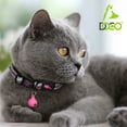 thumbnail image 6 of Doco DCAT011-03 Reflective Cat Collar with Safety Buckle, Red, 6 of 6