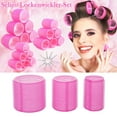 thumbnail image 4 of Rizadores De Pelo ANGGREK Rulos de Pelo Rosados Reutilizables, 4 of 8