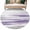 Gray Purple, variant on Orange Gray White Large Area Rugs for Bedroom Living Room, Soft Non Slip Carpet Bedside Rug, Farmhouse Abstract Ombre Texture Round Floor Cover Kitchen Accent Rug 3' for Dining Room/Office