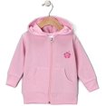 thumbnail image 3 of Surfer Baby "Surfer Girls Rule Girls Infant Zip-Up Fleece Hoodie Sweatshirt (6 mos) Pink, 3 of 3