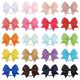 thumbnail image 1 of 20 pcs Hair Clips with Bow for Girls, Kids Bows for Girls, Non-Slip qd, 1 of 5