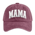 thumbnail image 1 of GDREDA Sun Hats for Kids Mama Hats For Women Funny Adjustable Mini Baseball Cap Red,One Size, 1 of 3