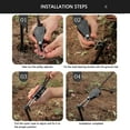 thumbnail image 5 of Tent Pulley Rope Buckle Fastener Windproof Adjustable Camping Buckles (L), 5 of 9