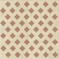 thumbnail image 1 of Ahgly Company Machine Washable Indoor Square Transitional Peru Brown Area Rugs, 5' Square, 1 of 7