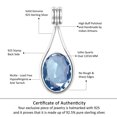 thumbnail image 6 of 925 Sterling Silver Pendant Iolite Quartz Handmade Jewelry, 6 of 7
