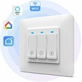 thumbnail image 1 of Interrupteur de Volet Roulant Wi-Fi, Minuterie de Volet Roulant avec Mode de Protection Solaire, Automatisation du Produit, Mode Nuit, Commutateurs de Contrôle de Volet Roulant avec Alexa et Google, Moteur Tubulaire de Commande de Volet Roulant, 1 of 7