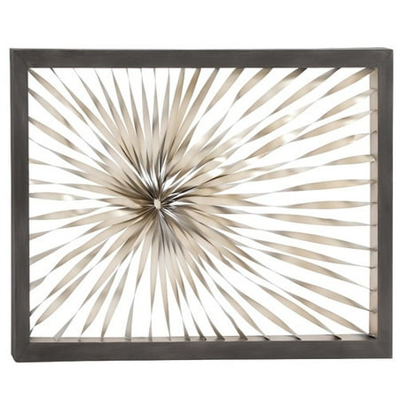 Decmode Metal Wall  Decor  Silver  Walmart  com