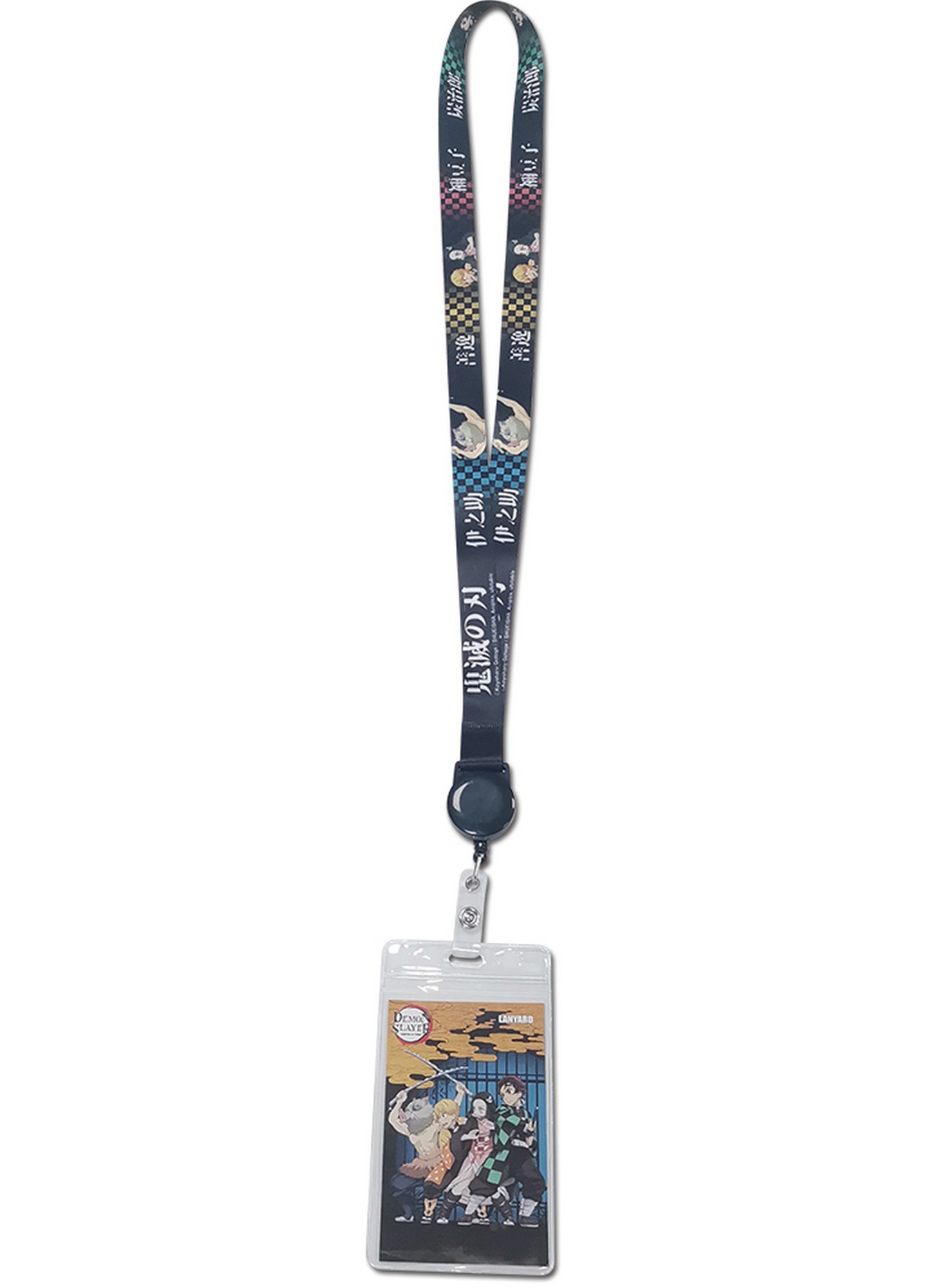 Demon Slayer - Tanjiro Kamado, Nezuko Kamado, Zenitsu Agatsuma, Inosuke Hashibira Lanyard