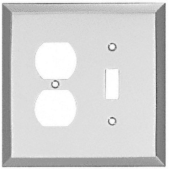 CRL MMP7CH Chrome Duplex/Toggle Metal Mirror Plate