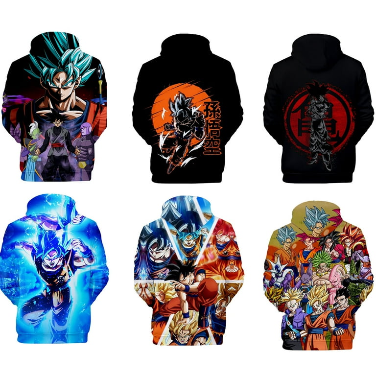 Dragon ball z hoodie 3d printing pullover sportswear men's sweatshir sales