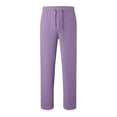 thumbnail image 4 of Piuwrlz Boys Jogger Pants for Kids Sweatpants Long Pant Purple Size 6-7Years, 4 of 6