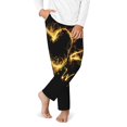 thumbnail image 2 of Susaid Happy New Year 2025 Print Soft Teen Sleep Pants, Long Pajama Bottoms with Two Pockets and Elastic Waist, Designed for Ages 5-16-Medium, 2 of 6
