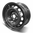 thumbnail image 2 of For 1996-2018 Volkswagen Passat 16 Inch Painted Black Rim - OE Direct Replacement - Road Ready Car Wheel, 2 of 7