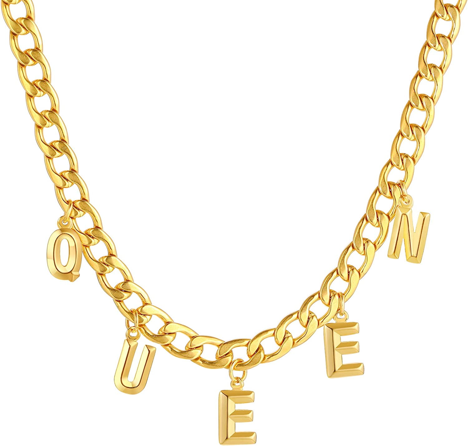 Curb Chain Choker Necklace 