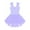Purple, variant on YEAHDOR Little Girls Ballet Tutu Dress Sleeveless Skirted Leotard Latin Modern Dance Costume