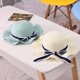 thumbnail image 2 of Anaimal-Sombrero de paja con dibujos animados para niños y niñas, sombrero vacío con orejas de gato en topless, protección solar, 2 of 4