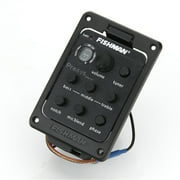 Multitrust Acoustic Guitar Preamp Piezo Pickup EQ Equalizer Uner Mic Presys