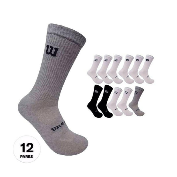 Calceta Wilson Para Hombre Unitalla 12 Pares