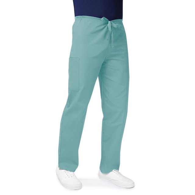 Adar Gommages Universels Unisexes - Pantalon D\'uniforme Médical à Jambes Fuselées avec Cordon