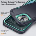 thumbnail image 5 of For Iphone 15 Life Waterproof Rugged Phone Case, 5 of 5
