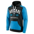 thumbnail image 2 of Men's Fanatics Black/Blue Miami Marlins Chip In Team Pullover Hoodie, 2 of 3