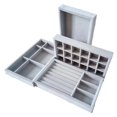 thumbnail image 3 of Schmuck Tabletts Organizer,Stapelbar Schmuck Zubehr Tablett Set mit 4 Schublad, 3 of 5