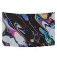 thumbnail image 6 of Yayeee Tapestry Wall Hanging for Bedroom 60" x 40" Living Room Home Wall Art Decor, Black, 6 of 7