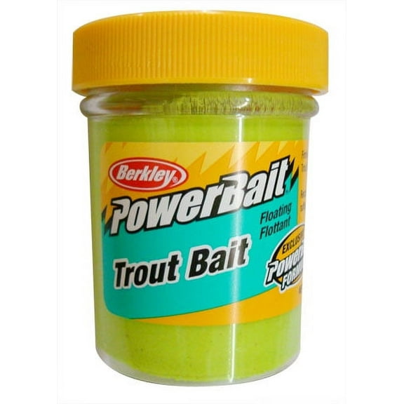 Berkley PowerBait Trout Bait, Chartreuse