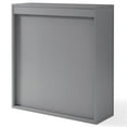 thumbnail image 6 of Pemberly Row Transitional Wood Medicine Cabinet in Vintage Gray, 6 of 10
