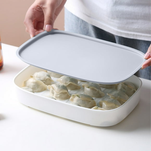 WKWeiS Dumpling Storage Lunchbox,Meal Prep Container with Cover, Freezer and Dishwasher Safe Food Storage Containers, Reusable Dumpling Storage Lunchbox Clearance Deals