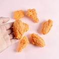 thumbnail image 2 of Porte-clés Alimentaire Haute Simulation Tridimensionnelle Frites Poulet Accessoire de Mode, 2 of 10