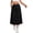 28c# Black, variant on Cargo Skirt for Women High Waisted Drawstring Quick Dry Maxi Skirt Trendy Back Slit A Line Long Skirts Summer Skirts Complexion XL