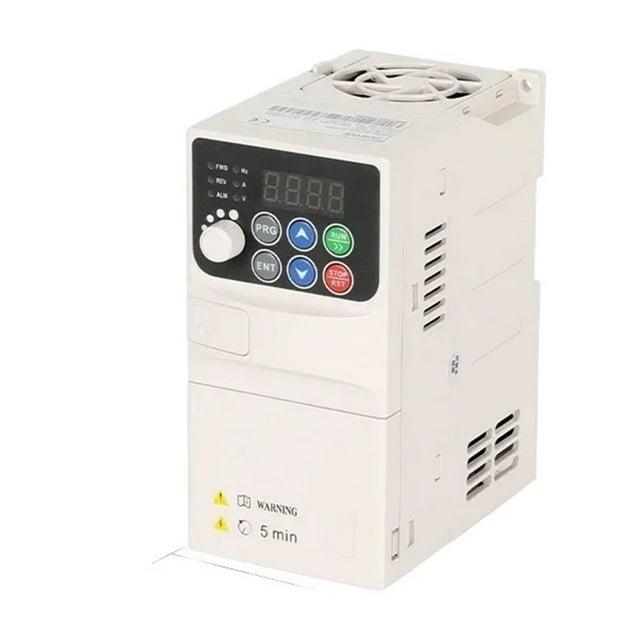 Convertisseur de Vitesse de Moteur Variable VFD Entrée 220 à Sortie 0.75/1.5/2.2/3.7/4/5.5 KW, Interface Claire
