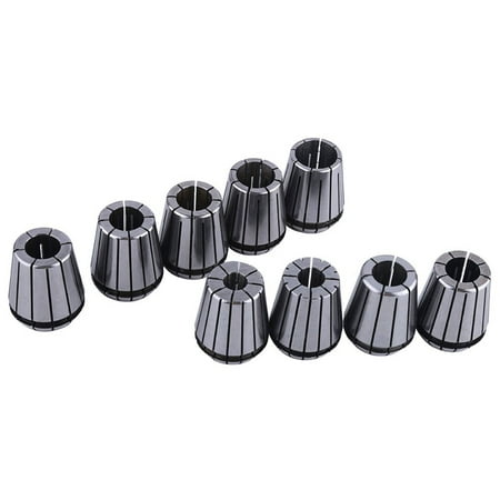 

9pcs ER32 Spring Collet Set for CNC Workholding Engraving Machine and Milling Lathe Tool 2/4/6/8/10/12/16/18/20mm