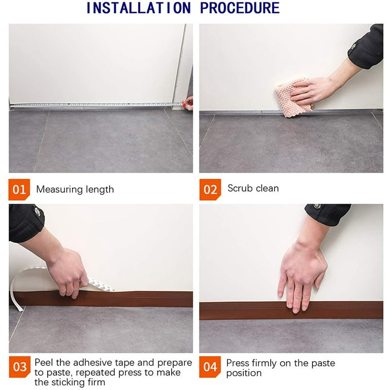 Weather Stripping Silicone Seal Strip, Door Bottom Seal Sweep Sealing  Sticker Adhesive for Doors and Windows Gaps of Anti-Collision, for Gap of  House Shower Door (25/45 mm-Width, 16.4 Ft) 