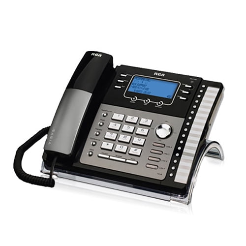 RCA ViSys 25424RE1 4-Line Expandable System Office Speakerphone 