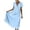 *Blue, variant on VBVC Women's Wrap V-Neck Midi Dress,Short Sleeve Tie Waist Flowy Summer Dress For Women,Ladies Casual Beach Vacation Sundress with Pockets,Beige,S-2XL