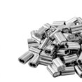 thumbnail image 5 of 1/8inch 100pcs Aluminum Crimping Loop Sleeve For Wire Rope, Cable Ferrule, 5 of 5