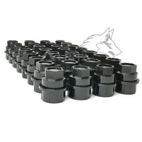32 Black Wheel Lug Nut Covers Caps For Chevy GMC Silverado 2500 3500 HD 15646250