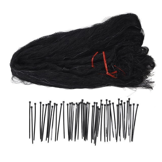 Red protectora para pájaros, peso ligero, reutilizable, protege la red para árboles frutales para pájaros, ciervos, pollos, patos, perros, espacio entre agujeros de 5cm/2 pulgadas