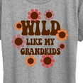 thumbnail image 3 of Instant Message - Wild Like My Grandkids - Women's Short Sleeve Graphic T-Shirt, 3 of 6