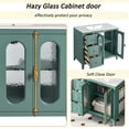 thumbnail image 6 of Harper & Bright Designs 36" Bathroom Vanity Sink Combo with Storage , Wood Bathroom Floor Cabinet with Drawers and Soft Close Doors, Lake Green, 6 of 19
