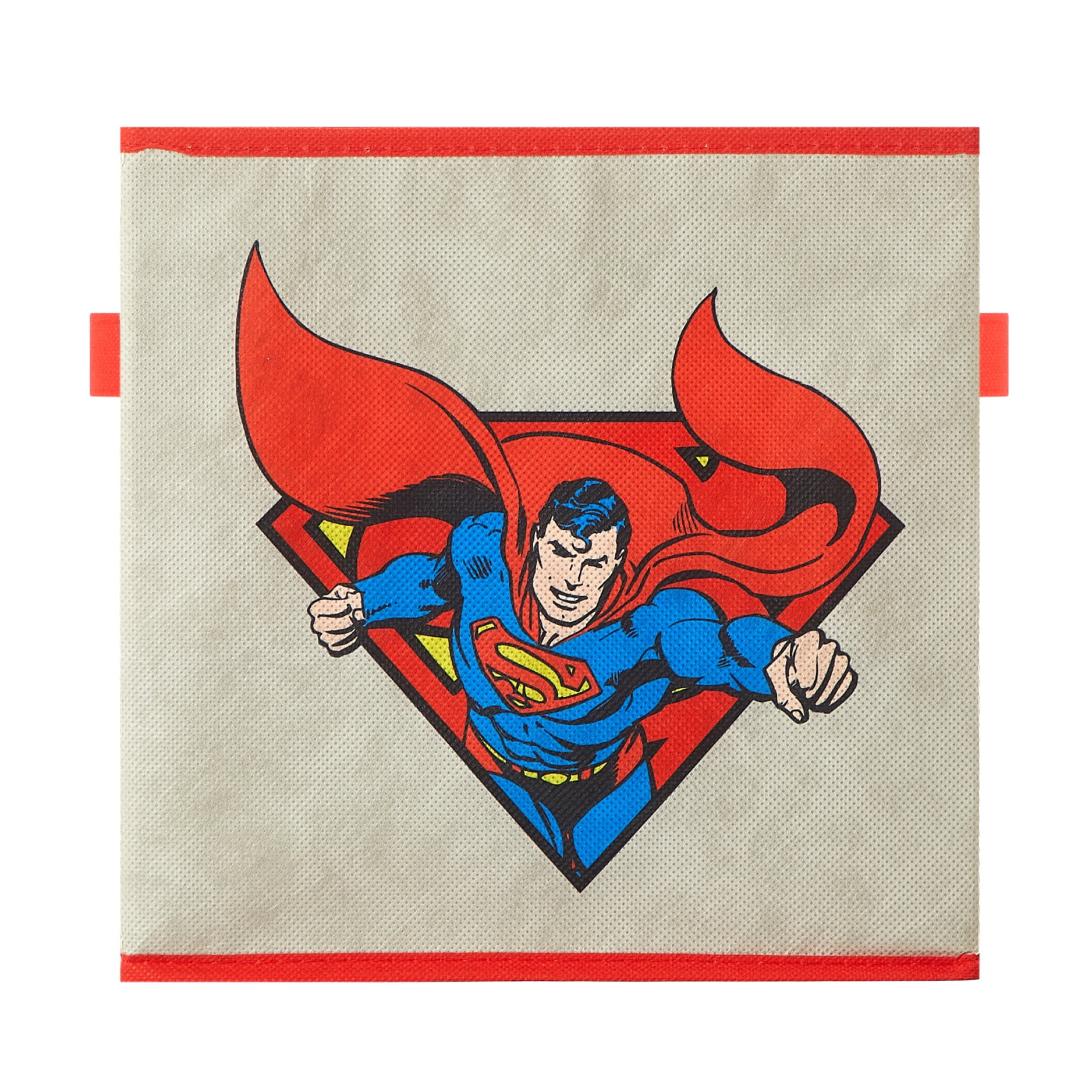 Superman Kids' 4-Pack Toy Storage Cubes, 10" x 10""