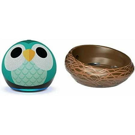 Dot Kids with Alexa (newest model), Designed for kids, with parental controls, Includes 1 Year of Amazon Kids+, Owl