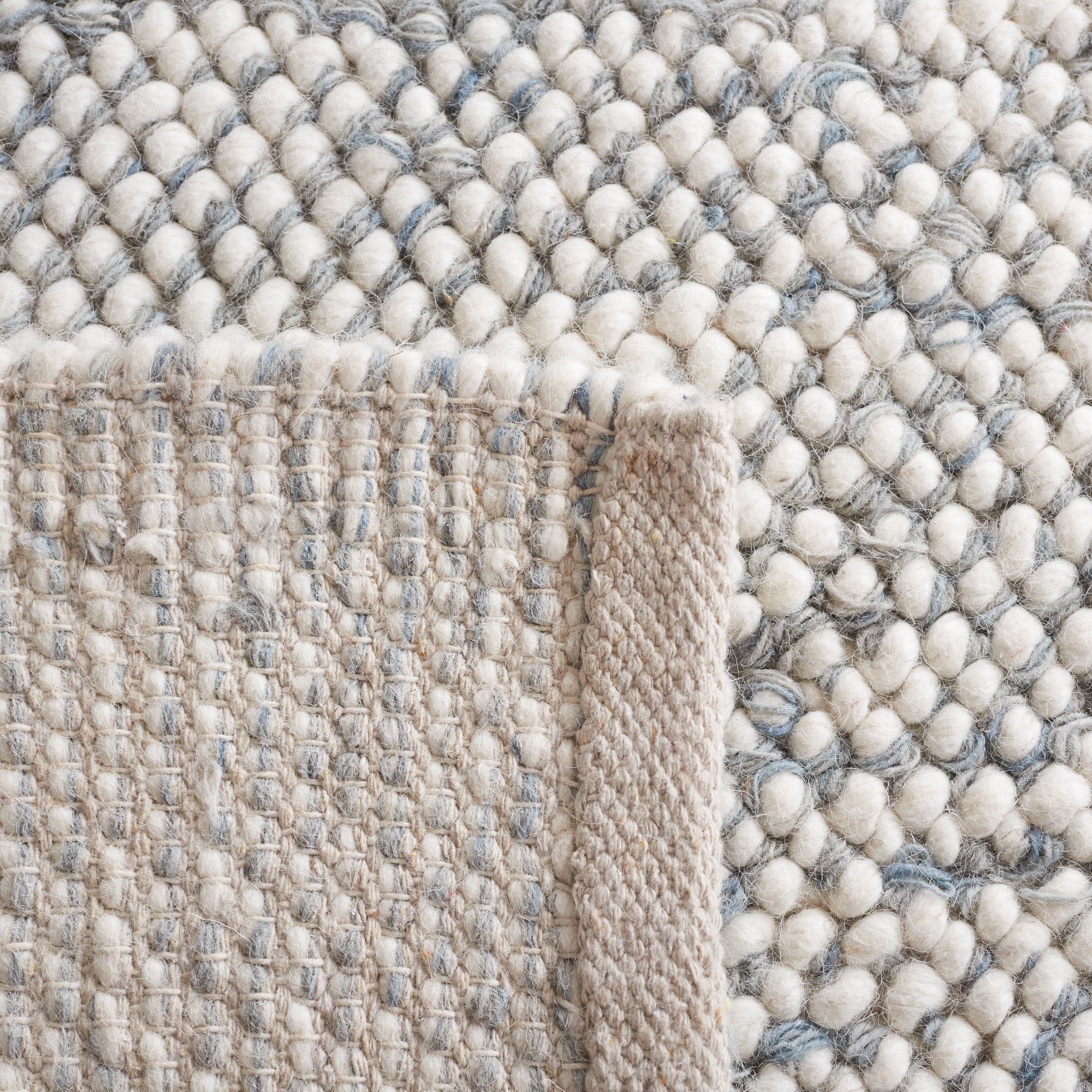SAFAVIEH Natura Finn Distressed Area Rug, Grey/Ivory, 8' x 10'