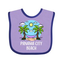 Inktastic Summer Vacation in Panama City Beach Boys or Girls Baby Bib