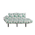 thumbnail image 2 of Cactus Futon Couch, Prickly Pear Tropical Succulent Plants with Modern Design, Daybed with Metal Frame Upholstered Sofa for Living Dorm, Loveseat, Fern Green Black, by Ambesonne, 2 of 4