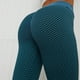 thumbnail image 1 of Pantalones de yoga ajustados de cintura alta con diseño de panal de abeja y jacquard para mujer, 1 of 5